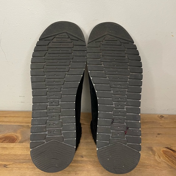 Sonoma Eco Katherina 2 Black Faux Fur Trim Ankle Lace Up Boots Women’s Size:7M - Picture 6 of 6